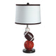 Sports Table Lamp | Basketball, Football, Soccer, 25" for Athlete Kids