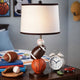 Sports Table Lamp | Basketball, Football, Soccer, 25" for Athlete Kids