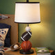 Sports Table Lamp | Basketball, Football, Soccer, 25" for Athlete Kids