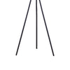 Floor Lamp with Beige Drum Shade | 65" Bronze Metal Tripod Base