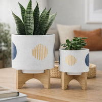 White, Blue, Gold