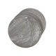 Indoor Planter with Saucer | White Line Pattern | 6" Gray Cement