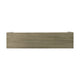 Dining Bench | Rectangular Seat Panel Legs | Gray & Taupe Wood | 63"