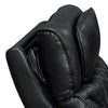 Jasi Power Reclining Chair | LED | Storage | USB Ports | Black Leather Aire