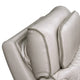 Jasi Power Reclining Chair | LED | Storage | USB Ports | Gray Leather Aire