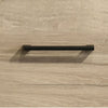 Kele Tall 4 Drawer Dresser Chest | Black Handles | Light Oak Brown Wood