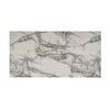 Sda Coffee Table | 47" Faux Marble Top | Drawer & 2 Shelves | White