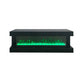 Vista LED Fireplace TV Stand Cabinet with Bluetooth Speaker | 71" Black