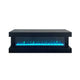 Vista LED Fireplace TV Stand Cabinet with Bluetooth Speaker | 71" Black