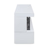 Dori LED Fireplace TV Stand Cabinet with Bluetooth Speaker | 71" White