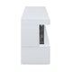 Dori LED Fireplace TV Stand Cabinet with Bluetooth Speaker | 71" White