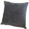 Rola Square Throw Pillow | Let It Snow Embroidery | Gray Cotton 20"