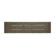 Outdoor Bench | 63" Sandblasted Gray Wood Seat | Black Metal Legs