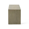 Accent Dining Bench | 48" Taupe Gray Finish | Panel Legs Acacia Wood
