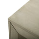 Accent Dining Bench | 48" Taupe Gray Finish | Panel Legs Acacia Wood