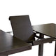Nea Dining Table w Butterfly Leaf | 72-90" Rectangular | Gray Brown