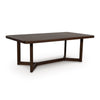 Dely Extension Dining Table | 84-108" Rectangular Top | Dark Brown Wood