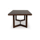 Dely Extension Dining Table | 84-108" Rectangular Top | Dark Brown Wood