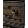 May Classical Wide Dresser | 6 Drawers w Carved Fronts | Dark Brown