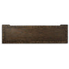 May Classical Wide Dresser | 6 Drawers w Carved Fronts | Dark Brown