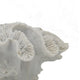 Decorative Coral Sculpture Tabletop Decor | 9" White Polyresin