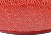 Decorative Tabletop Accent Plate | 20" Red Gold Speckled Finish