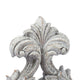 Deki Sculptural Tabletop Decor | Baroque Inspired Crested Arrow | Gray