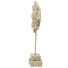 Deki Sculptural Tabletop Decor | Ice Flake Accent Star Shape | Gray