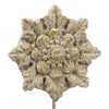 Deki Sculptural Tabletop Decor | Ice Flake Accent Star Shape | Gray