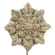 Deki Sculptural Tabletop Decor | Ice Flake Accent Star Shape | Gray