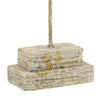Deki Sculptural Tabletop Decor | Ice Flake Accent Star Shape | Gray