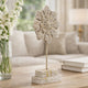 Deki Sculptural Tabletop Decor | Ice Flake Accent Star Shape | Gray
