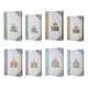 Meer Book Storage Box Set of 8 | Chinoiserie Architectural Design | White