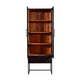 Keny Accent Cabinet | 2 Glass Doors & 3 Shelves | 1 Drawer | Black Iron