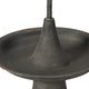 Fia Votive Candle Holder 4 Glass Cups | Black Metal Base with Finial Top