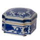 Porcelain Decorative Storage Boxes Set of 3 | Blue White Chinoiserie Art