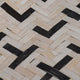 Mona Organic Wash Trays Set of 2 | White Black Bamboo Woven Patterns