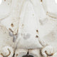 Jewa Vintage Pillar Candle Holder | 28" Speckled White Magnesia