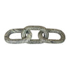 Tabletop Accent Chain Link Sculpture | 14" Natural Off Green Stone