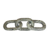 Tabletop Accent Chain Link Sculpture | 14" Natural Off Green Stone