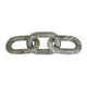 Tabletop Accent Chain Link Sculpture | 14" Natural Off Green Stone