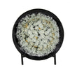 Decorative Charger Plate with Stand | Black & White Ceramic | 18"