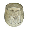 Set of 4 Scented Soy Wax Candles with Round Glass Holders | Earl Gray