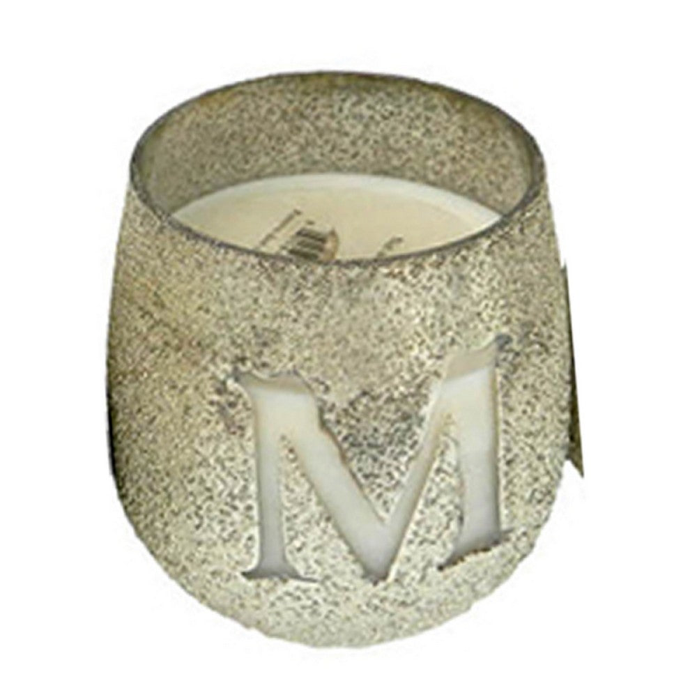 Set of 4 Scented Soy Wax Candles with Round Glass Holders | Earl Gray