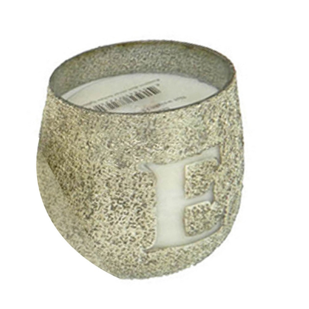 Set of 4 Scented Soy Wax Candles with Round Glass Holders | Earl Gray