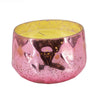 Myla Scented Soy Wax Candle | Round Glass Vessel | Luxe Rose Gold