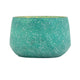 Myla Scented Soy Wax Candle | Round Glass Vessel | Natural Teal Blue