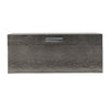 Anop 2pc Storage Box Set | Faux Snakeskin Finish | Flannel Lined | Gray