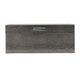 Anop 2pc Storage Box Set | Faux Snakeskin Finish | Flannel Lined | Gray