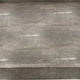 Accent Tray | Textured Faux Leather Finish | Gold Handles | Gray 19"